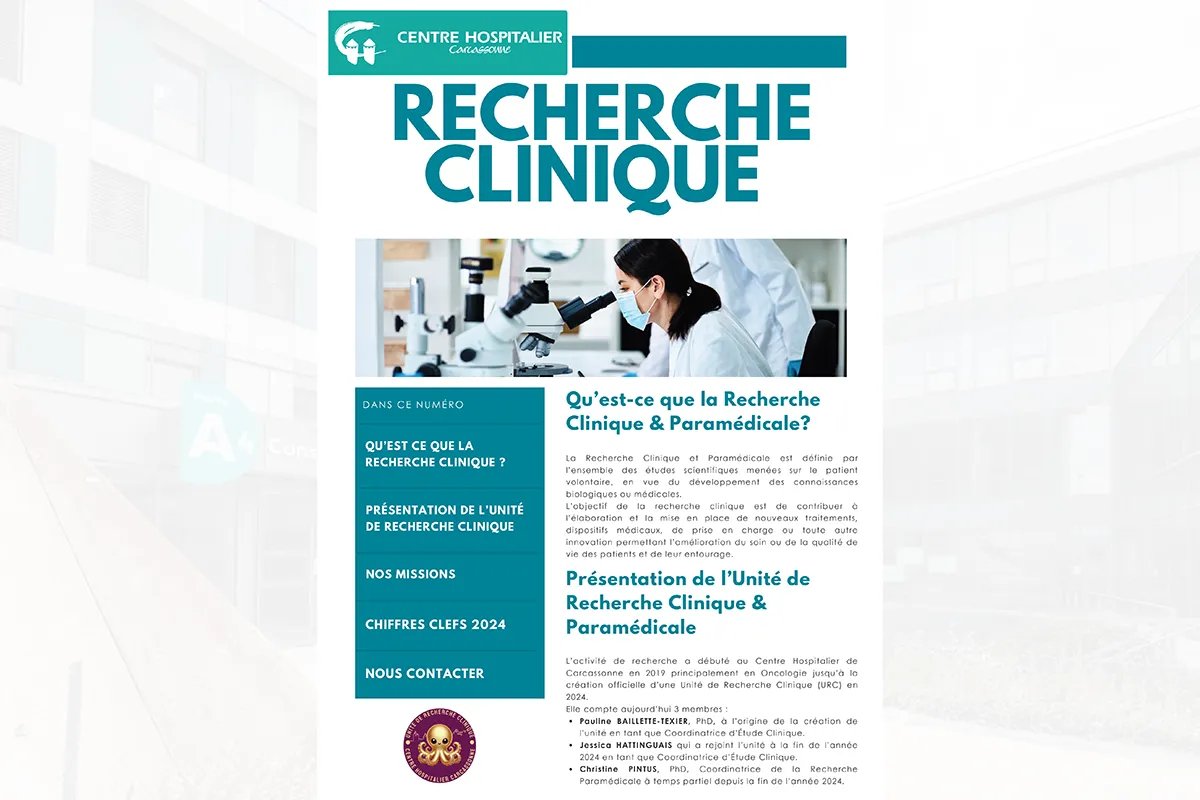 Recherche clinique : Qu’est-ce que la Recherche Clinique & Paramédicale ?