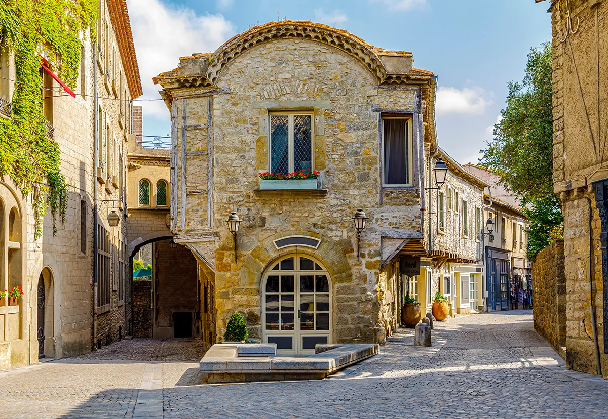 Rue de la ville de Carcassonne