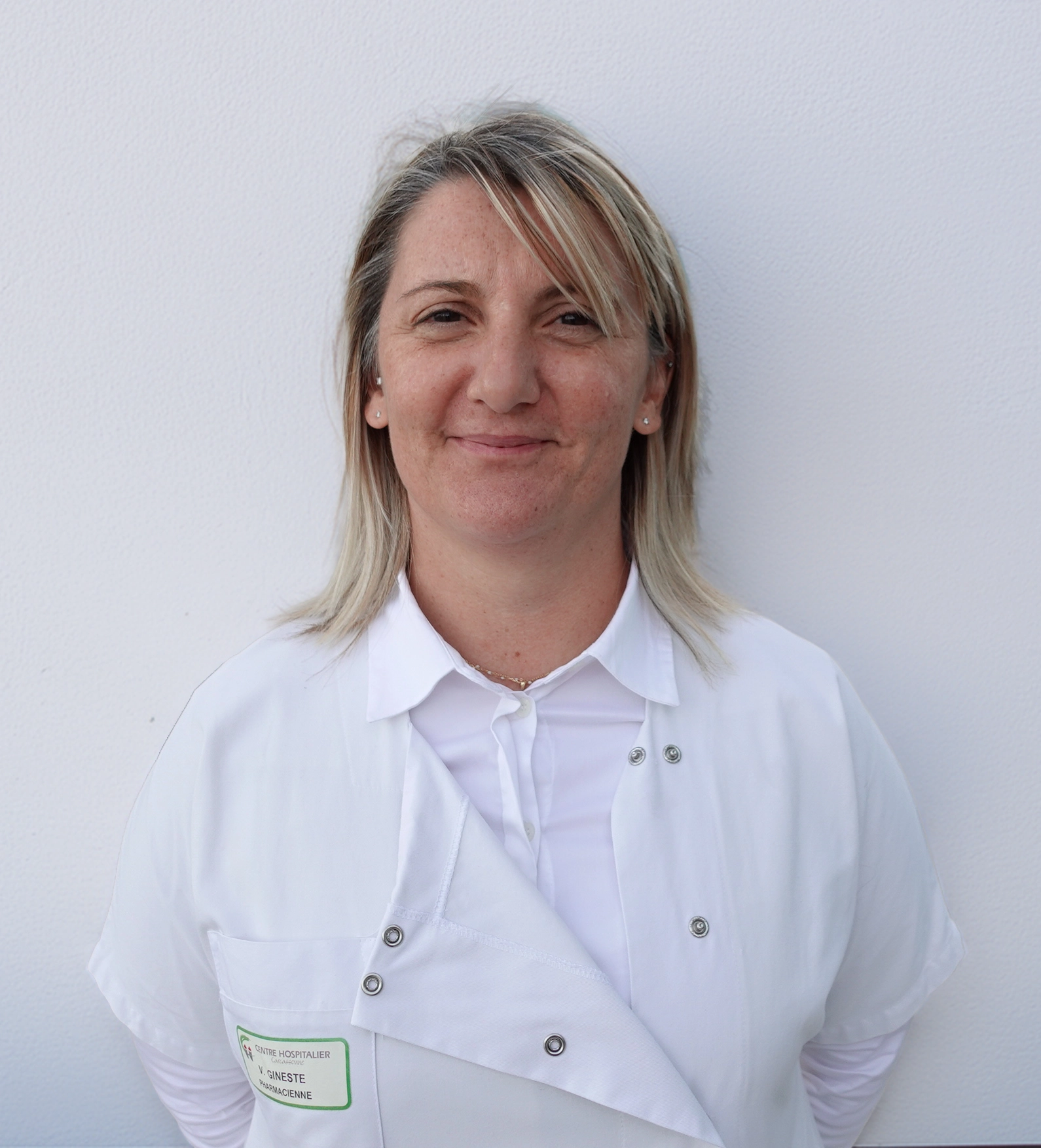 Docteur Virginie GINESTE, PCME et pharmacienne au CH de Carcassonne 