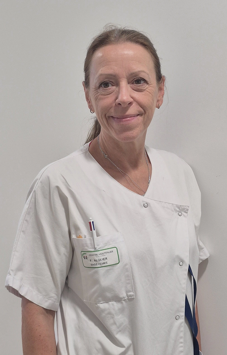 Fabienne ALQUIER, sage femme au CH de Carcassonne