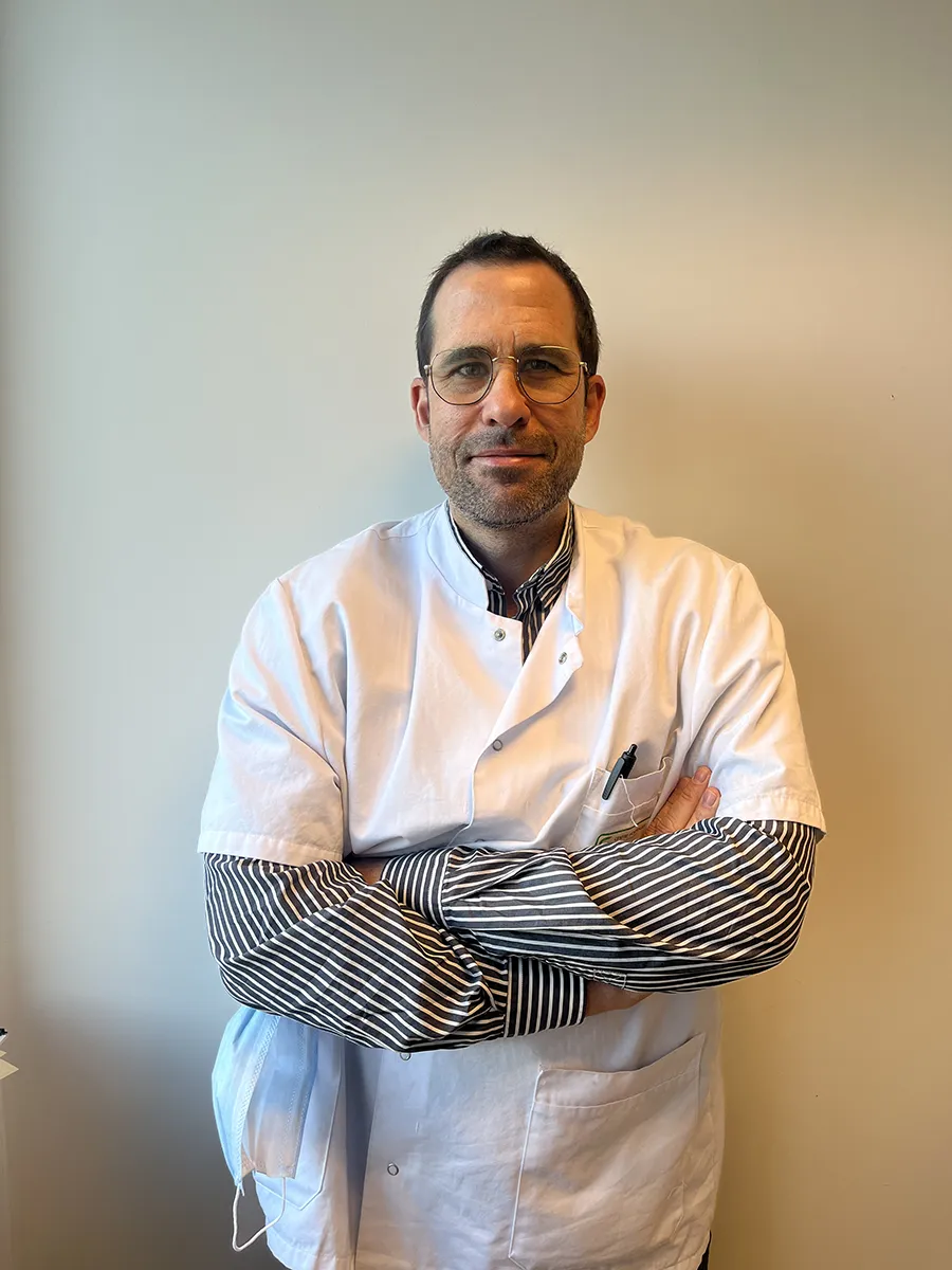 Docteur Yann HERVE, chef de pole et neurologue au CH de Carcassonne 