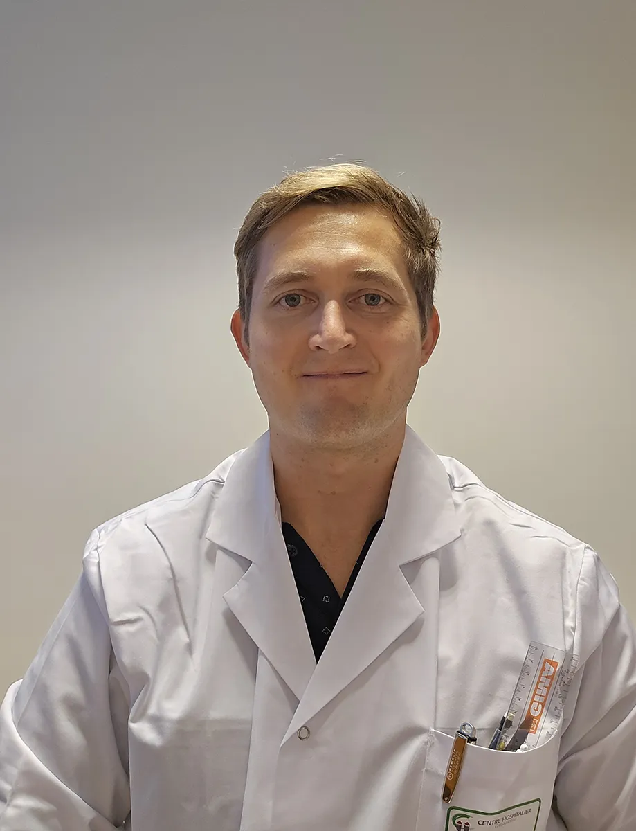 Dr Alexandre CZERWIEC, Chirurgien orthopédique au Centre Hospitalier de Carcassonne