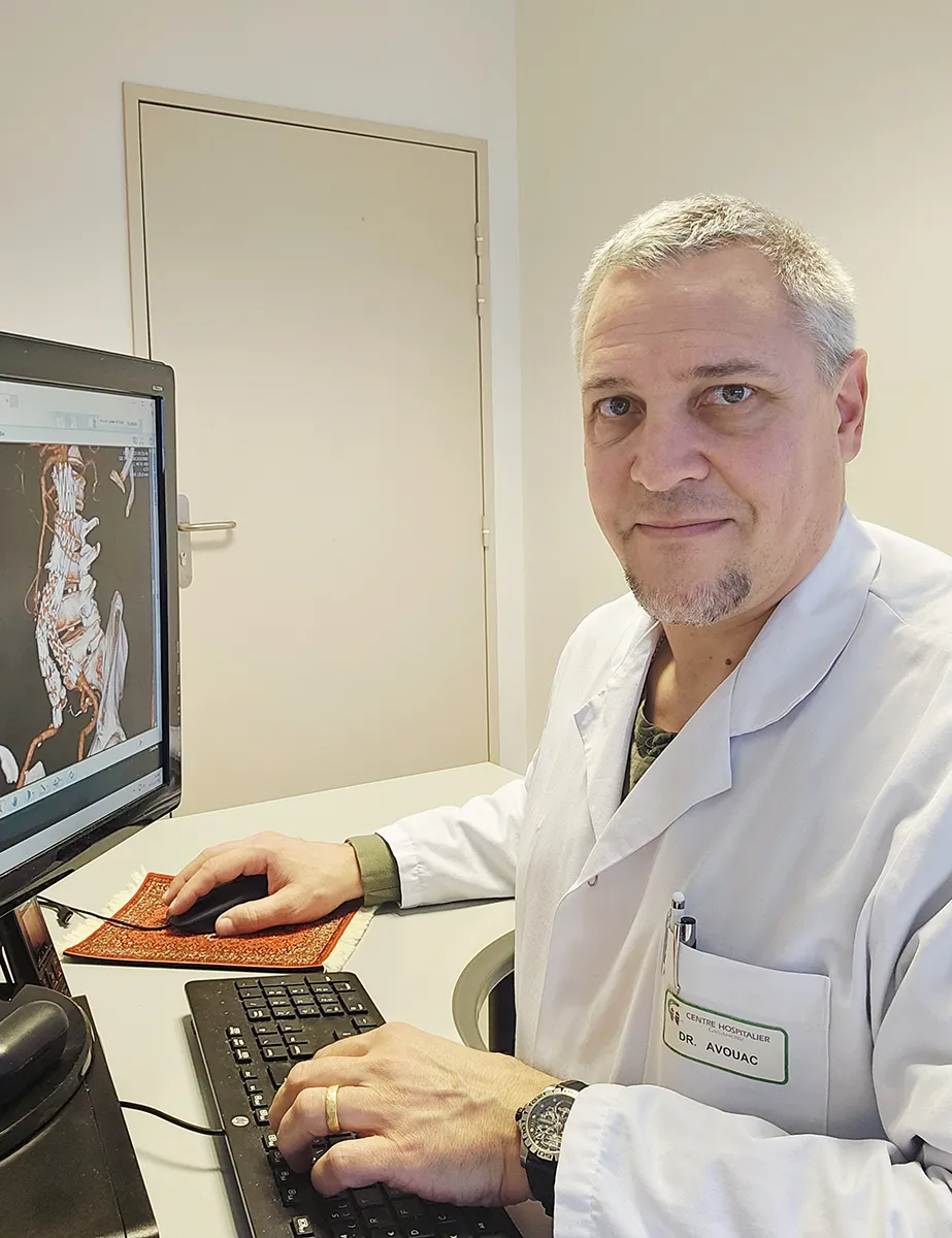 Dr Julien AVOUAC Chirurgien vasculaire au Centre Hospitalier de Carcassonne