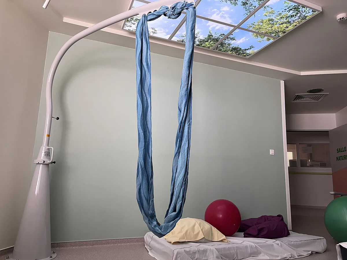 Salle nature de la Maternité du Centre Hospitalier de Carcassonne