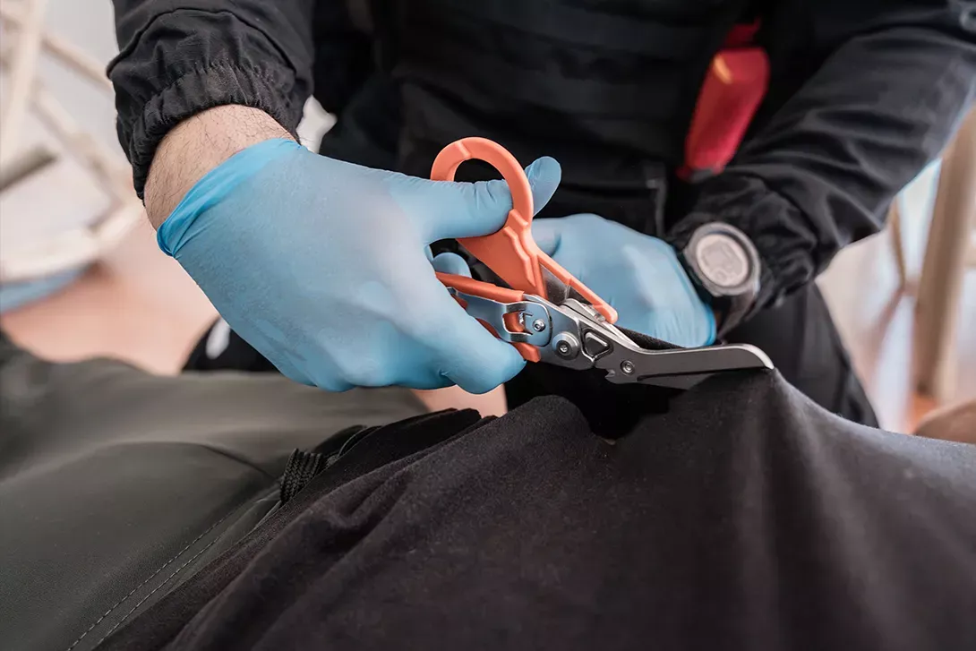 ambulanciers dans le cadre de l'aide médicale urgente