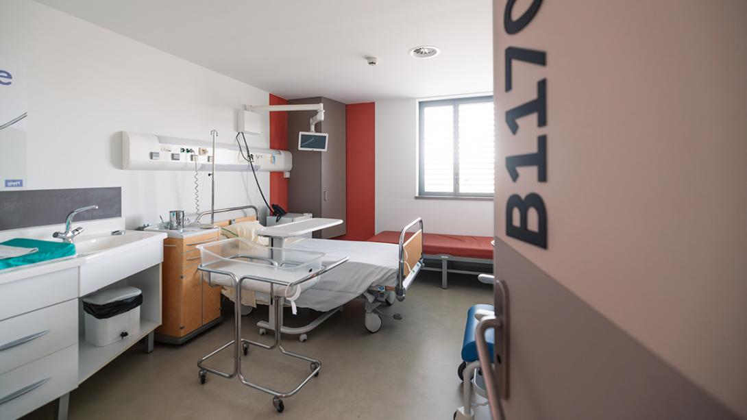 Salle de naissance de la Maternité du Centre Hospitalier de Carcassonne