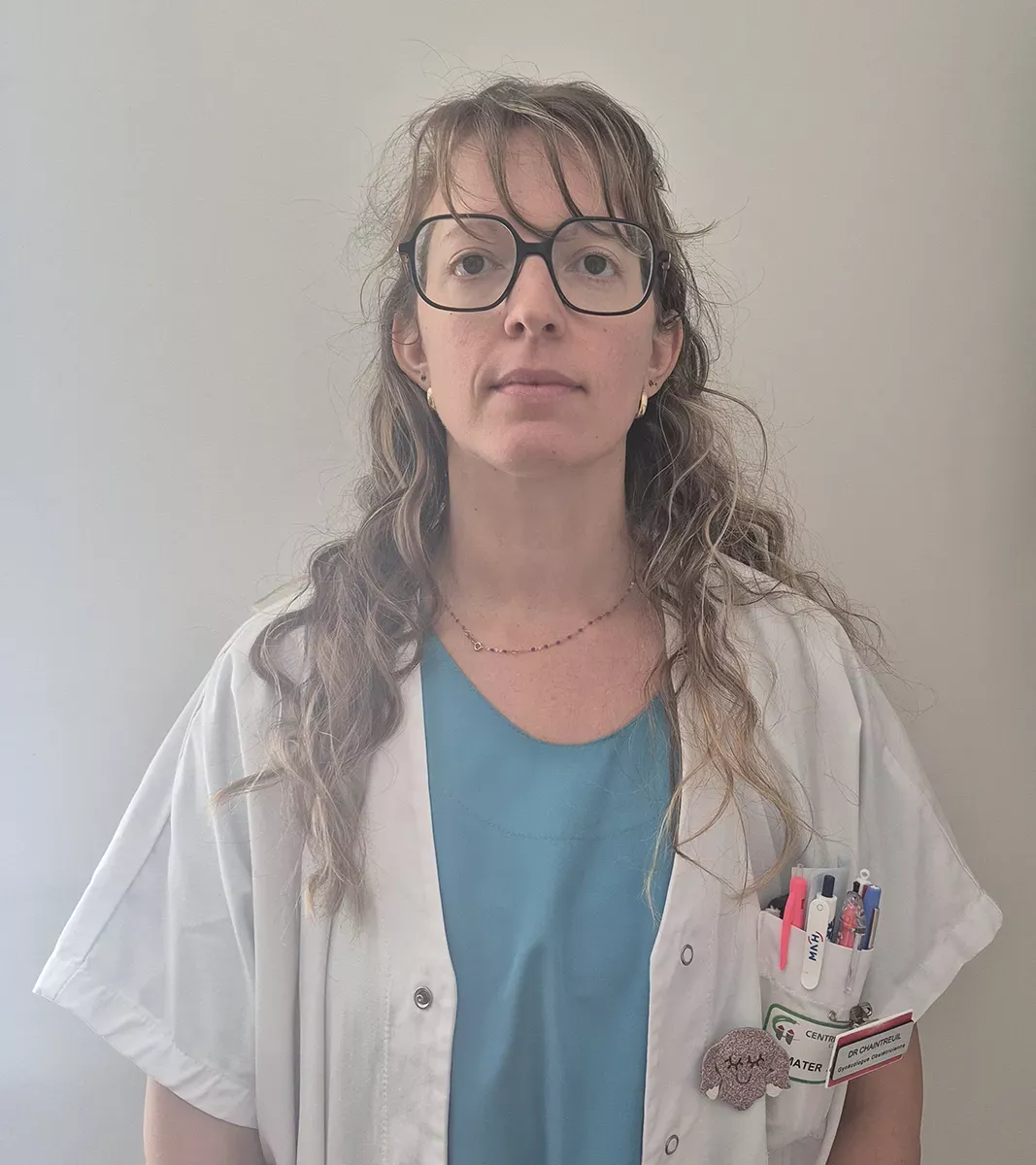 Docteur Madelyne CHAINTREUIL, chef de pole et gynécologue